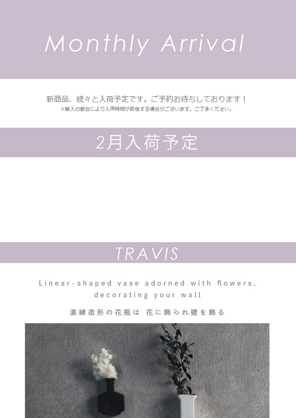 【入荷予定新商品】2024年2月