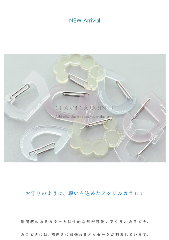 【新商品】CHARM CARABINER