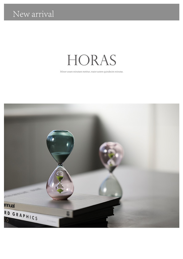 【新商品入荷案内】Horas  – マルチバースサンドタイマー –