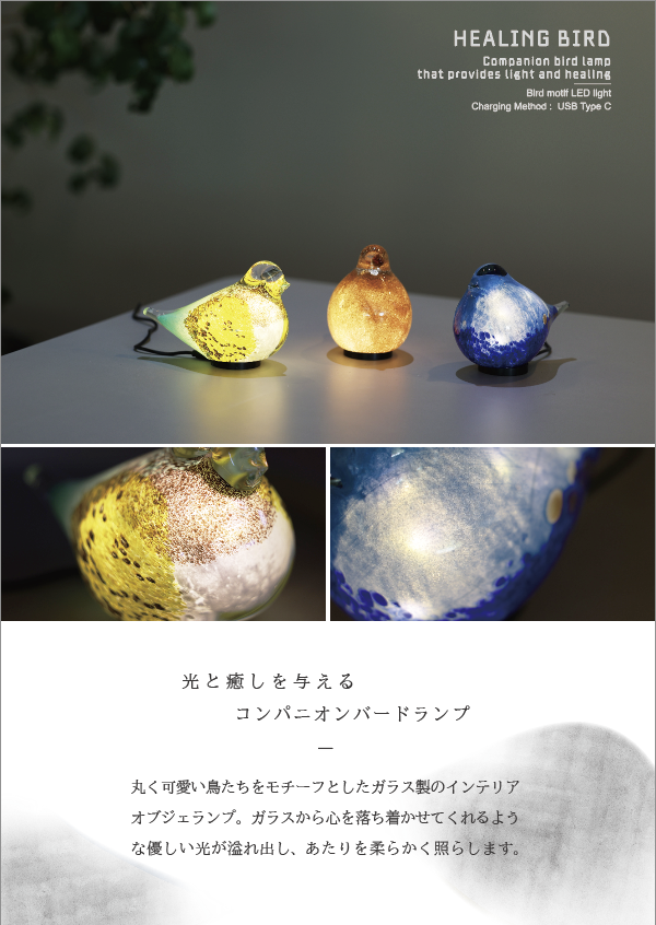 Healing Bird -光と癒しを与える、コンパニオンバード –