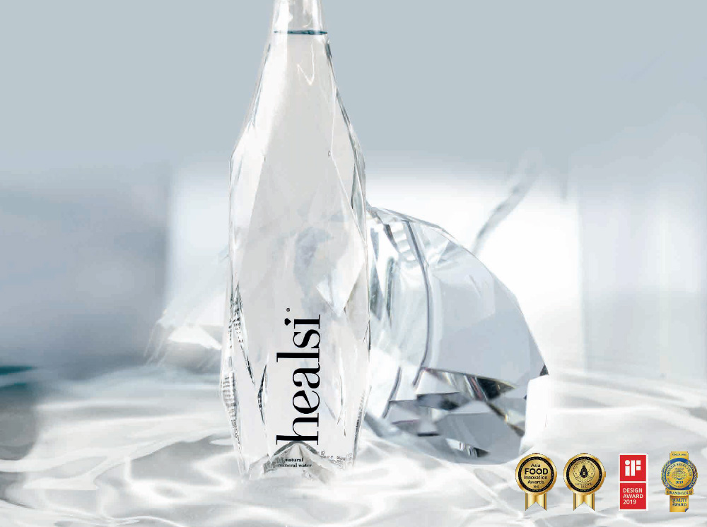 Be healthy, and beautiful. Mineral water nurtured by the rich nature of Portugal